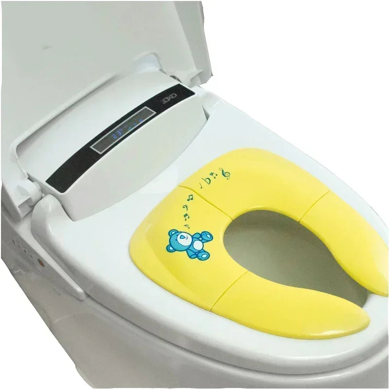 Portable Kids Travel Potty Seat Pad Baby Folding Toilet Training Seat Cover Toddler Urine Assistant Cushion Children Pot Seater